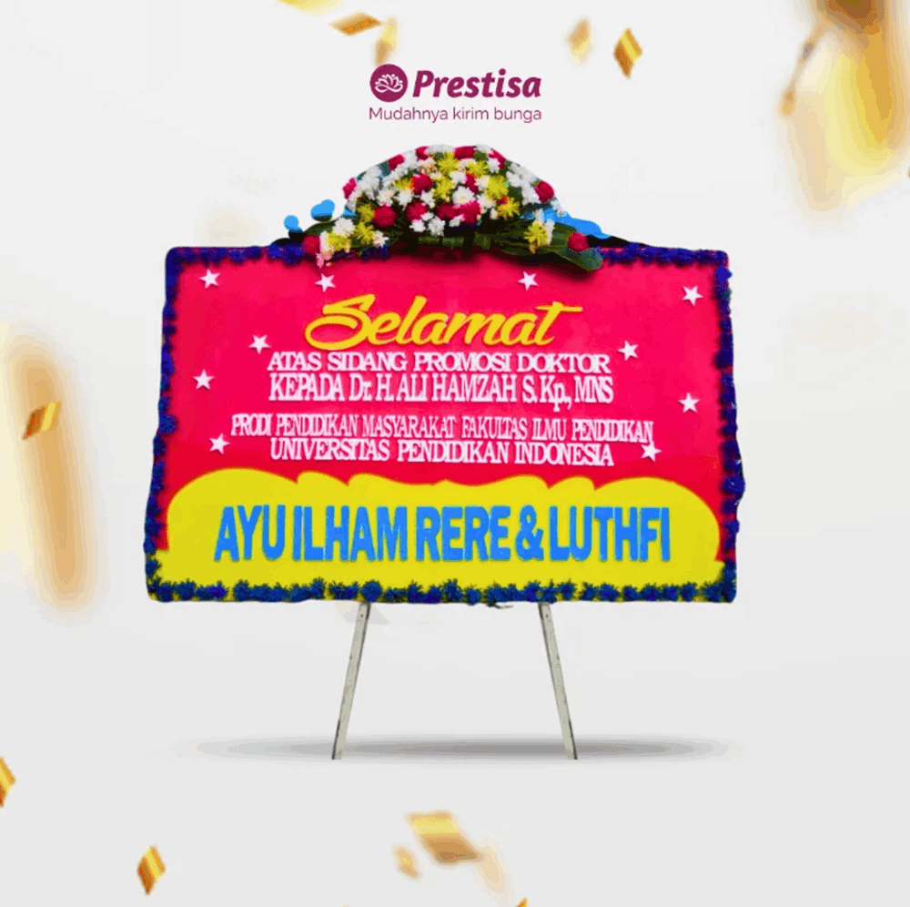 Karangan Bunga Papan Congratulation Bandung - KBM -008