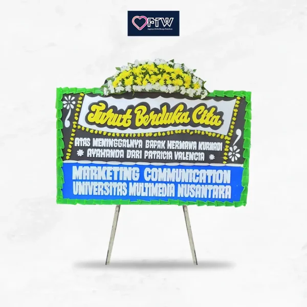 KARANGAN BUNGA PAPAN – DUKACITA – JAKARTA – IG02