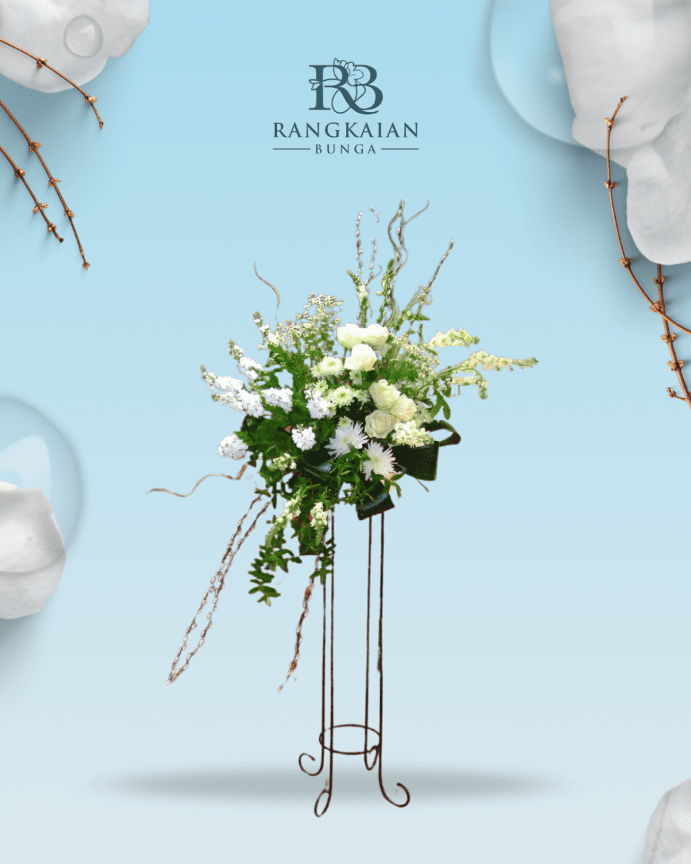 standing flower 27