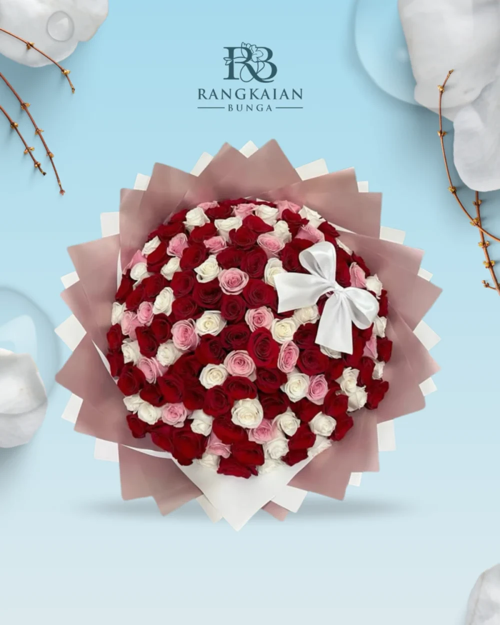 Scarlet Elegance Bouquet