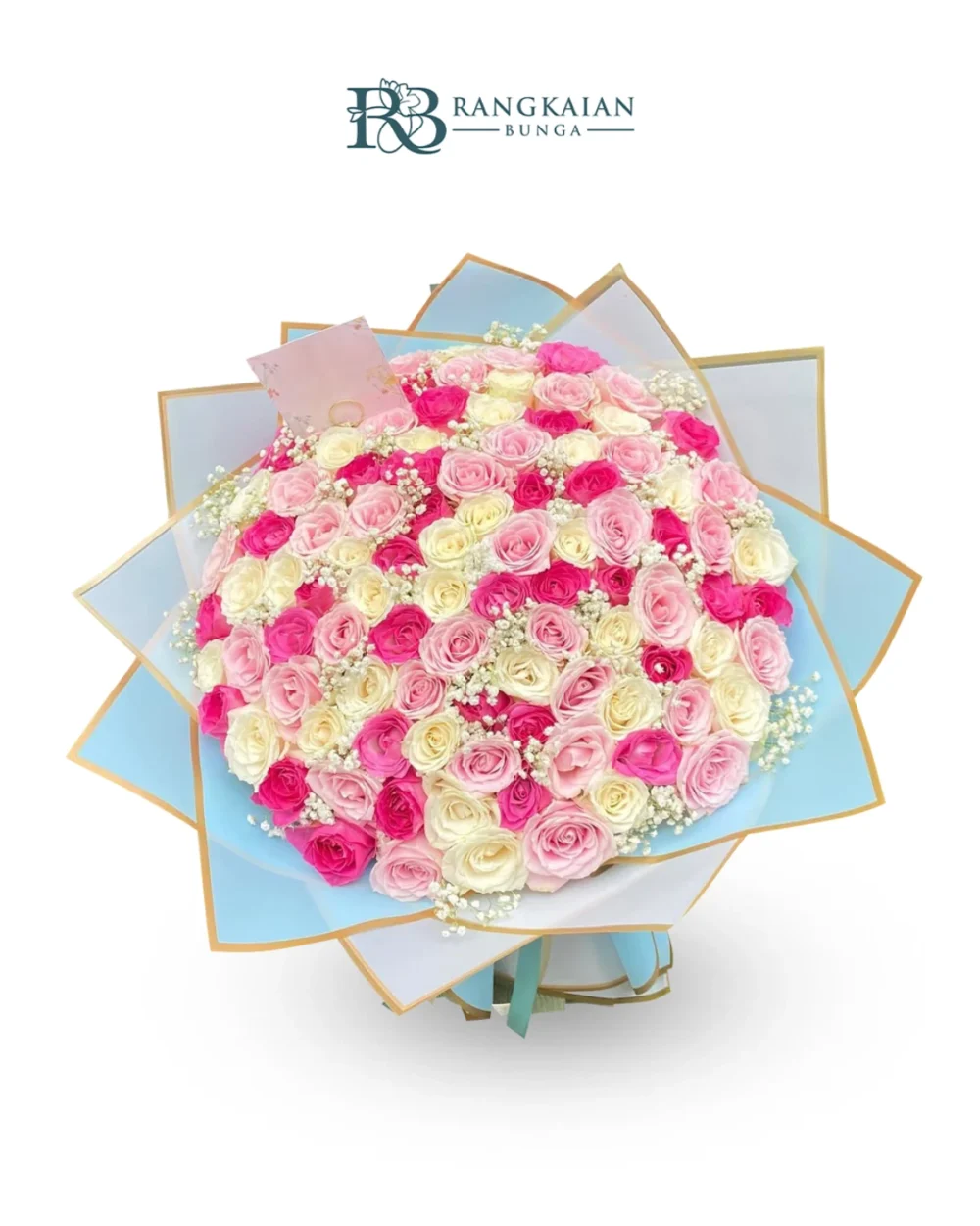 Blush & Ivory Roses