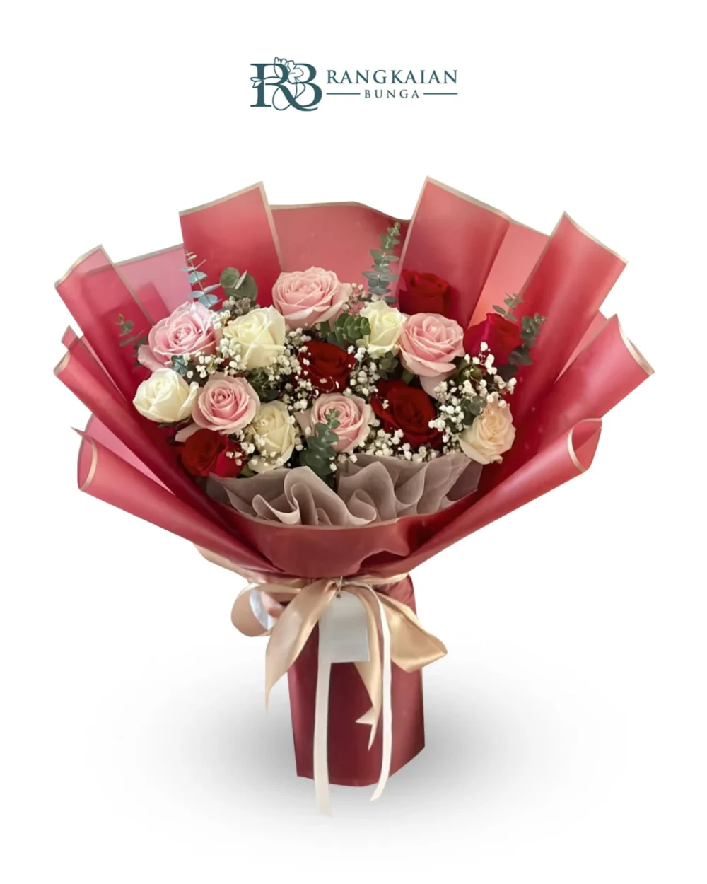 Rose & Gypsophila Delight