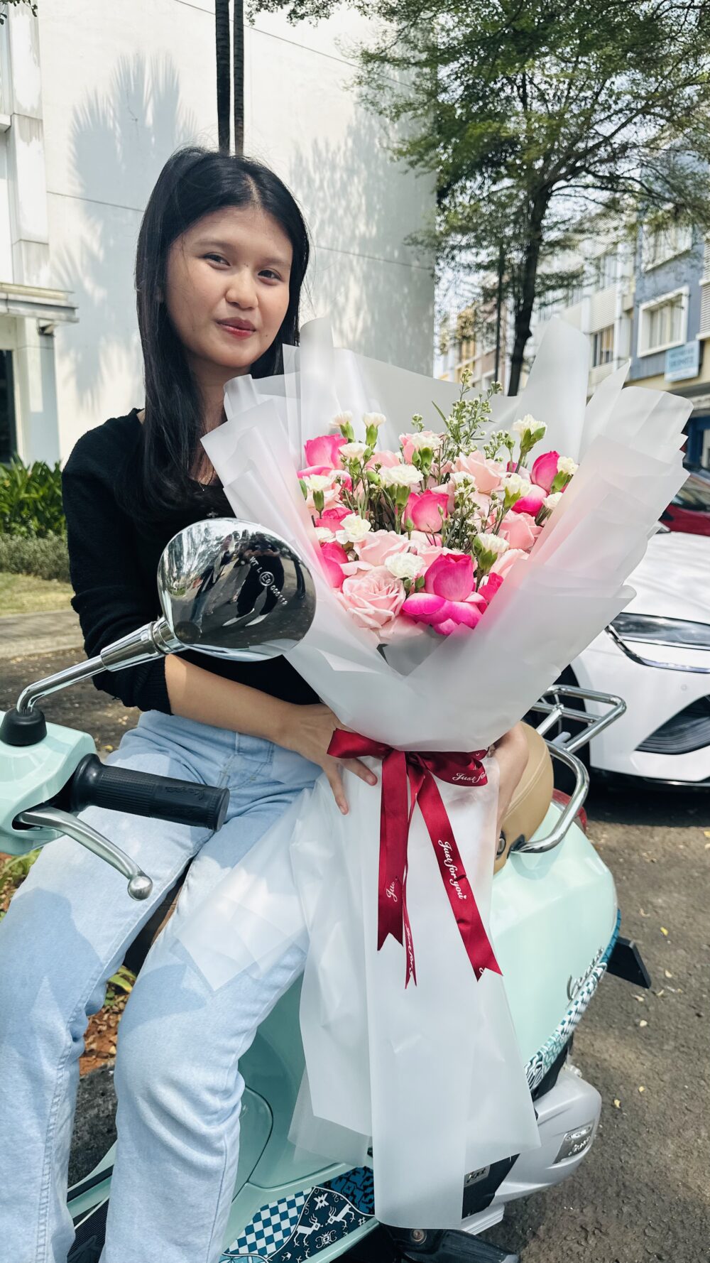 Pastel Grace Bouquet - Gambar 4