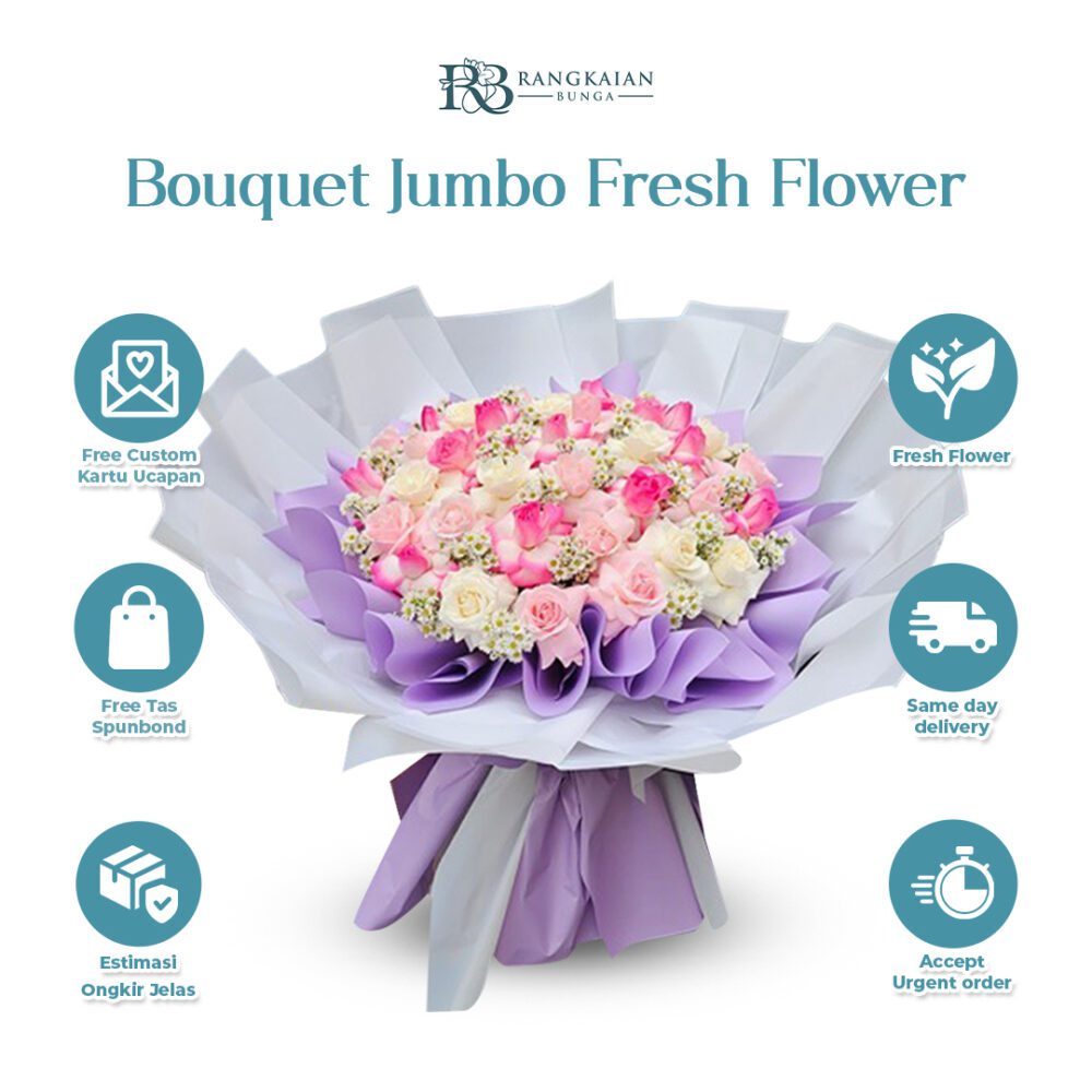 RS - Handbouquet Rounded Pastelicious
